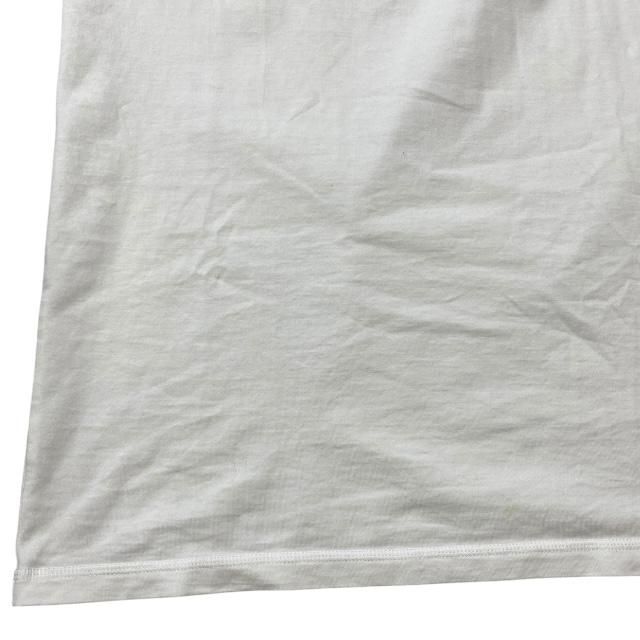 Hermes 2e4513du Top Dress Short Sleeves Grand Tralala Print Cotton White (size