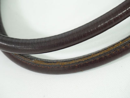 Authentic Fendi Etonico Tote Handbag Canvas Leather Black Brown 8bn162 Etonico