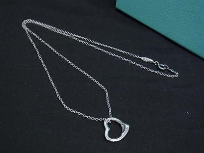 Tiffany & Co Tiffany & Co Elsa Peretti Open Heart Sv925 Necklace