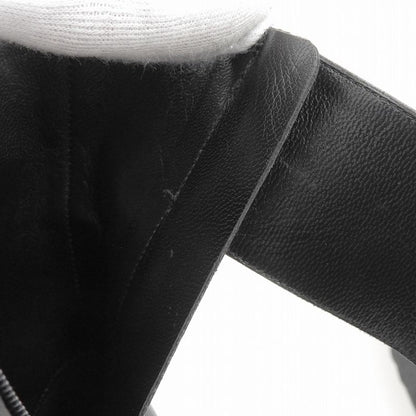 Saint Laurent 2020 Item 529330 Leather Belted Short Ankle Boots 36.5 23-23.5cm