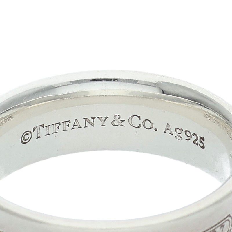 Tiffany & Co 1837 Silver Ring Men's Size 15