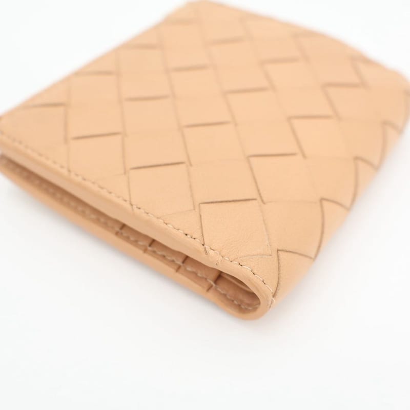 Bottega Veneta Small Fold Zipper Wallet