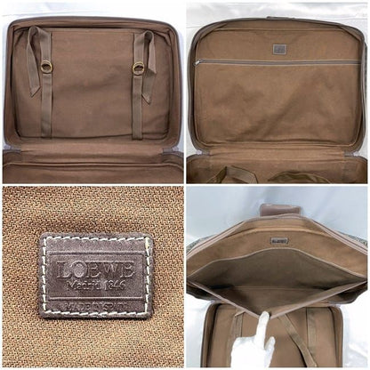Loewe Boston Bag Ec21905 Brown Anagram
