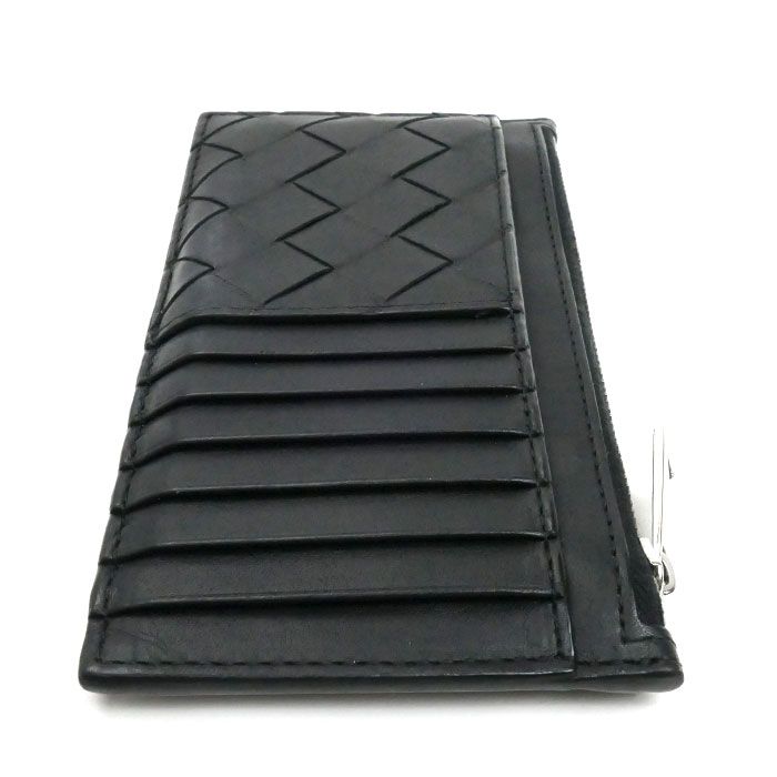 Bottega Veneta Bottega Veneta Fragment Case Coin Case Black 766155vcpq3 Men's