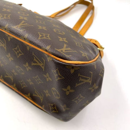Louis Vuitton Batignolles Orizontal Monogram Leather × PVC Brown Shoulder Bag