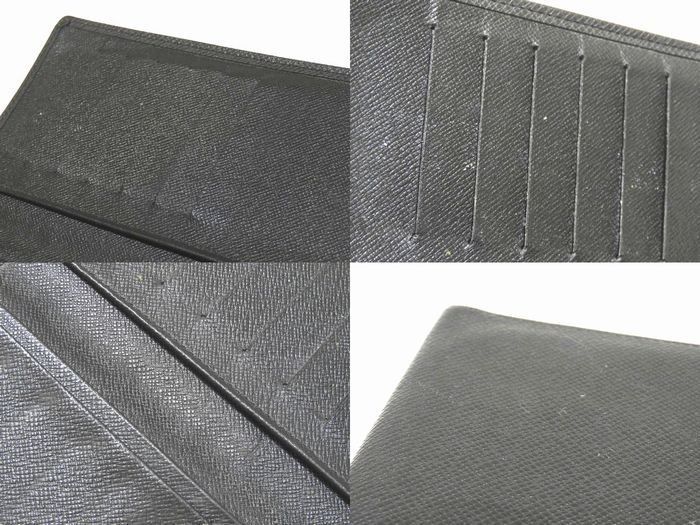 Louis Vuitton Wallet M30392 Porte Barrule Carte Cles Di Taiga Ardoise Men's