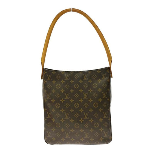 Louis Vuitton M51145 Monogram PVC Looping GM Shoulder Bag Brown 333551 Shoulder