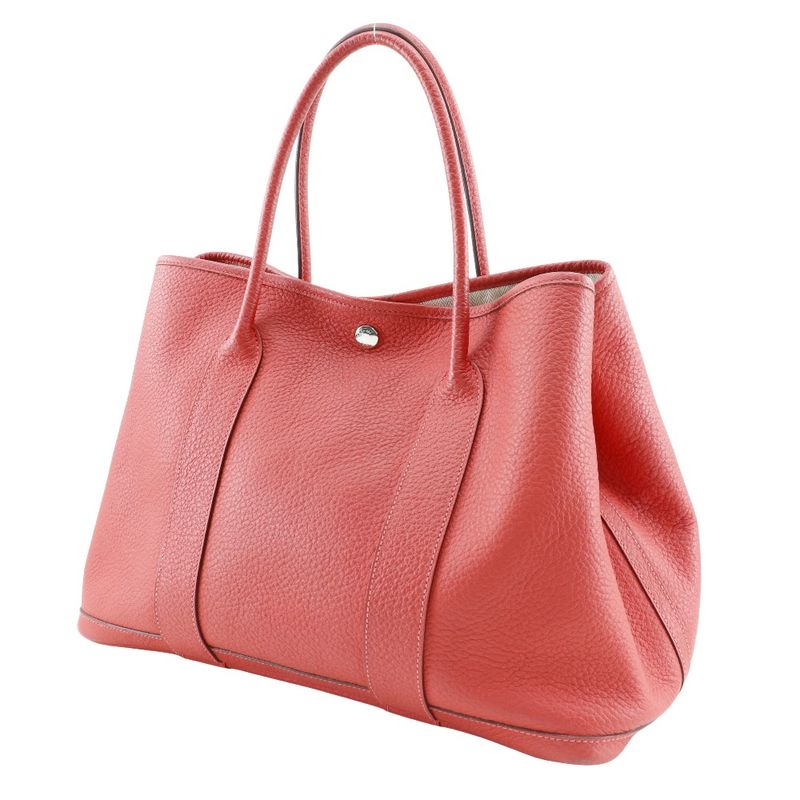 Hermes Garden Party PM Negonda Red □R Ladies Tote Bag