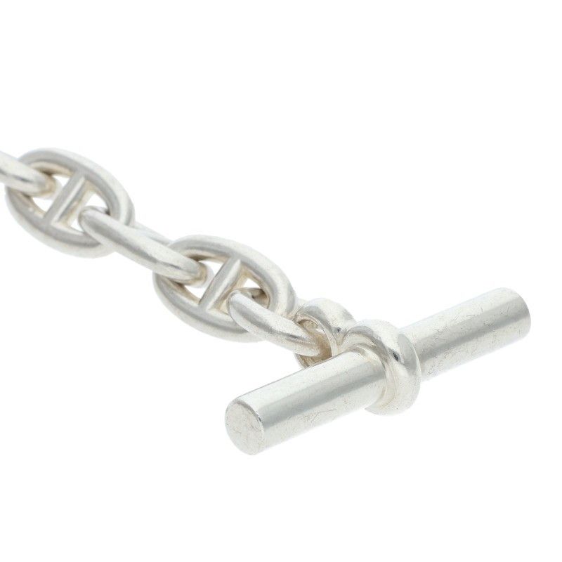 Hermes Chaine D'ancre PM Chaine D'ancre Silver Choker Necklace Men's PM