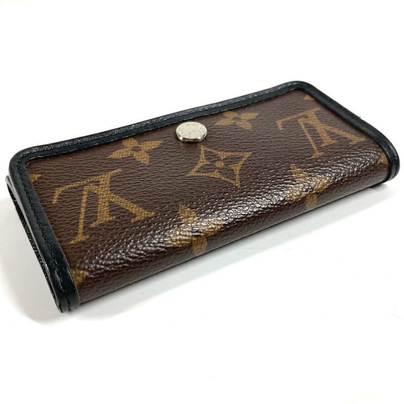 Louis Vuitton Key Case Multicles 6 M60165 Monogram Macassar Canvas Brown