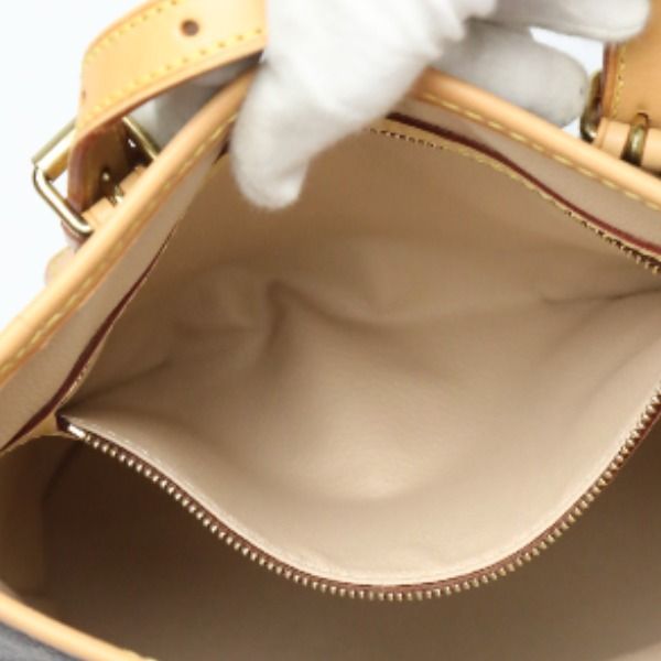 Louis Vuitton M42238 Monogram Tote Bag Bucket PM Handbag Louis Vuitton Brown