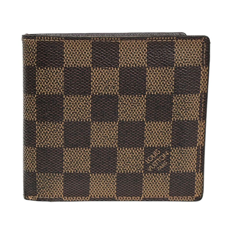 Louis Vuitton Wallet Marco Bifold Wallet Damier Compact N61675 66yg111