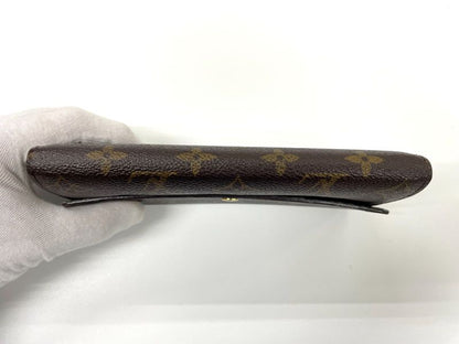 Louis Vuitton Monogram Portefeuille Sarah Long Wallet M60104 Leopard Brown And