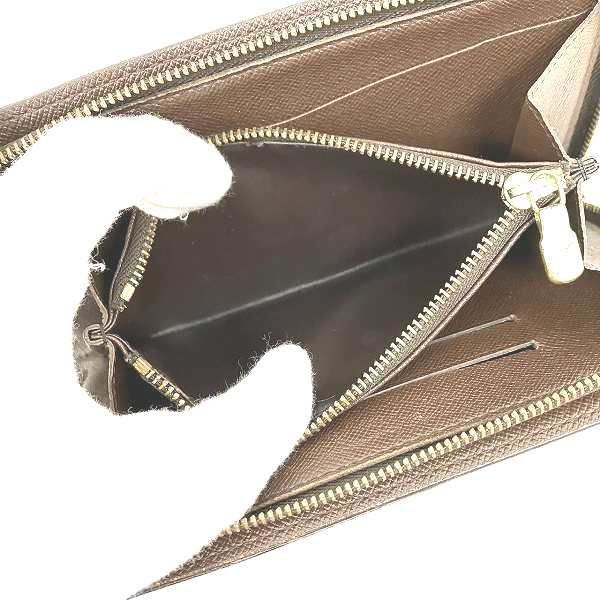 Louis Vuitton Damier Porte Monnaie Zip N61728 Round Zip Wallet Unisex