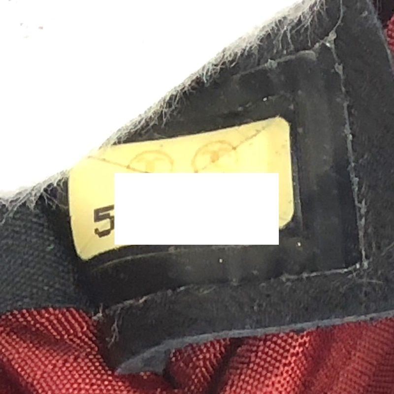 Chanel Former Travel Line Tote Bag A11833 5th Unit Nylon Black Ladies Pre-Owned