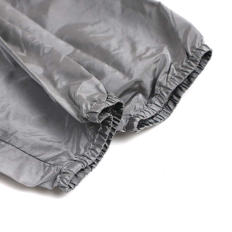 Prada 22aw Back Print Silk Jumpsuit Gray S Sgc096