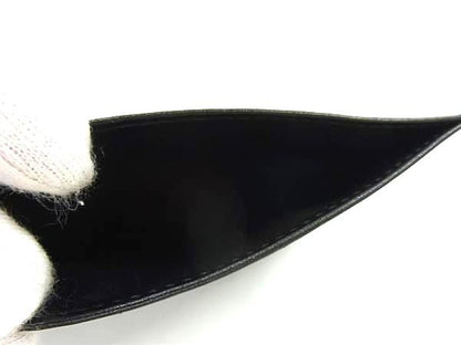 Bvlgari Bulgari Octo Leather Card Case Card Holder Pass Case Black Fu2093