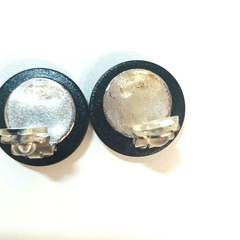 Chanel COCO Mark Rhinestone Earrings: X2057