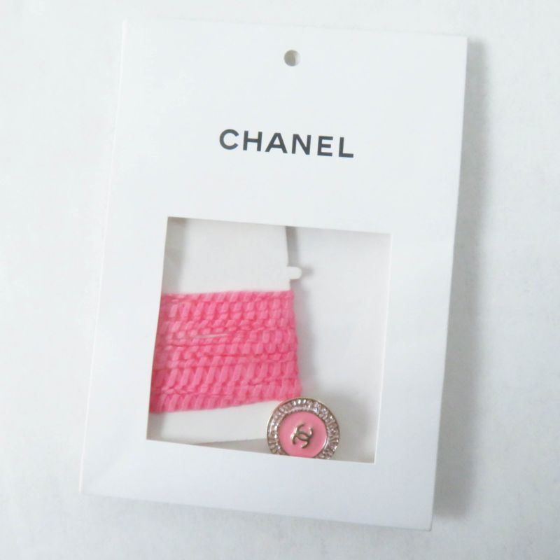 CHANEL 22S P72795 Front Open Long Length Gilet/vest With Coco Mark Buttons Pink