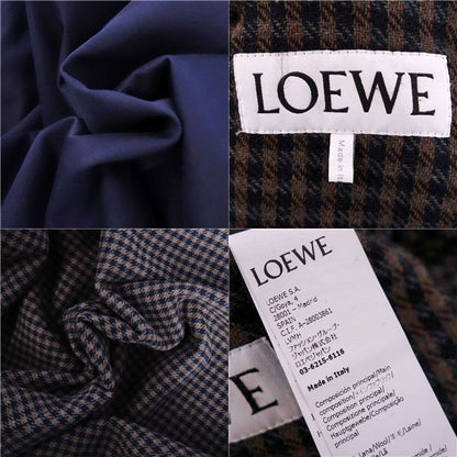 Loewe Coat Long Reversible With Belt Wool