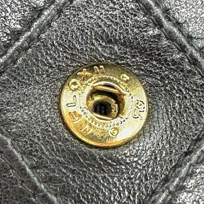 Chanel 90's Coco Mark Matelassé Lambskin Coin Case Coco Mark Matelasse Lambskin