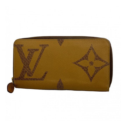 Louis Vuitton Long Wallet Monogram Giant Reverse Zippy Wallet M69353 Brown Men