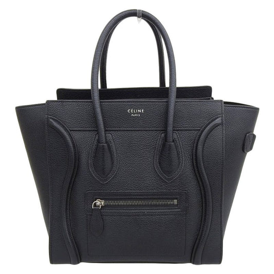 Celine Luggage Micro Shopper Handbag