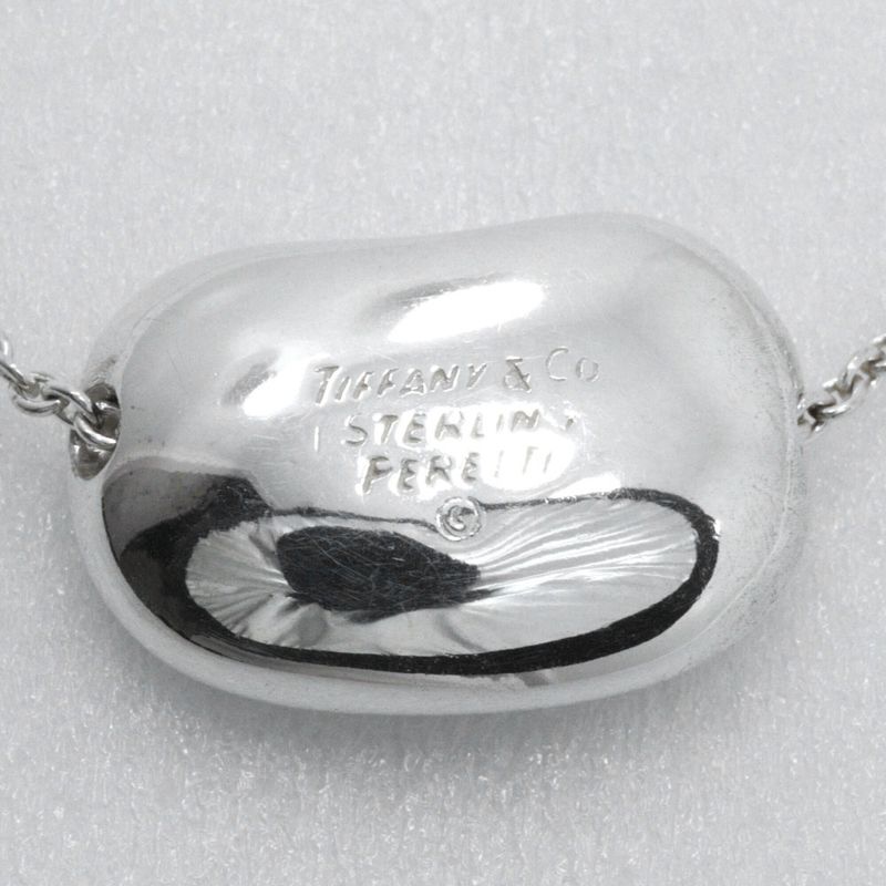 Tiffany & Co Bean Elsa Peretti 925 Silver Ladies 11g Necklace