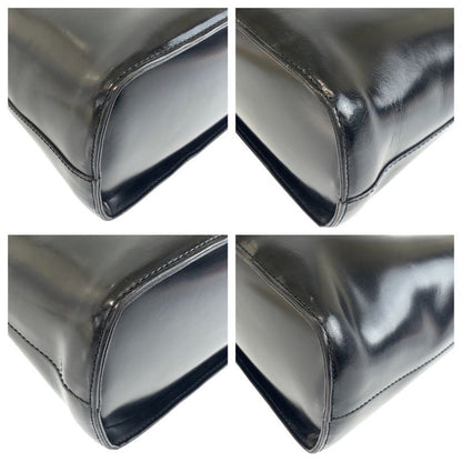 YVES Saint Laurent Yves Saint Laurent Vintage YSL Black Gold Hardware Leather