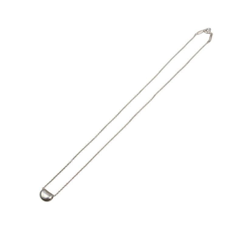 Em1277 Tiffany & Co Necklace Bean Necklace Silver Tiffany