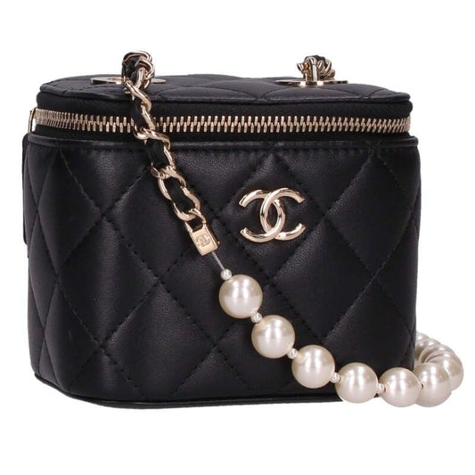 Chanel Ap2581 Vanity Pearl Shoulder Bag Ladies