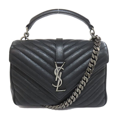 YVES Saint Laurent Yves Saint Laurent Cassandra Shoulder Bag Leather Women
