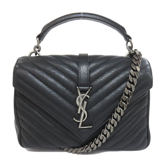 YVES Saint Laurent Yves Saint Laurent Cassandra Shoulder Bag Leather Women