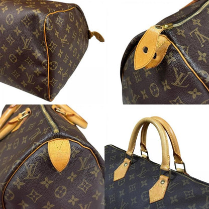 Louis Vuitton Speedy 40 Monogram Handbag Monogram Canvas M41522 Brown Women