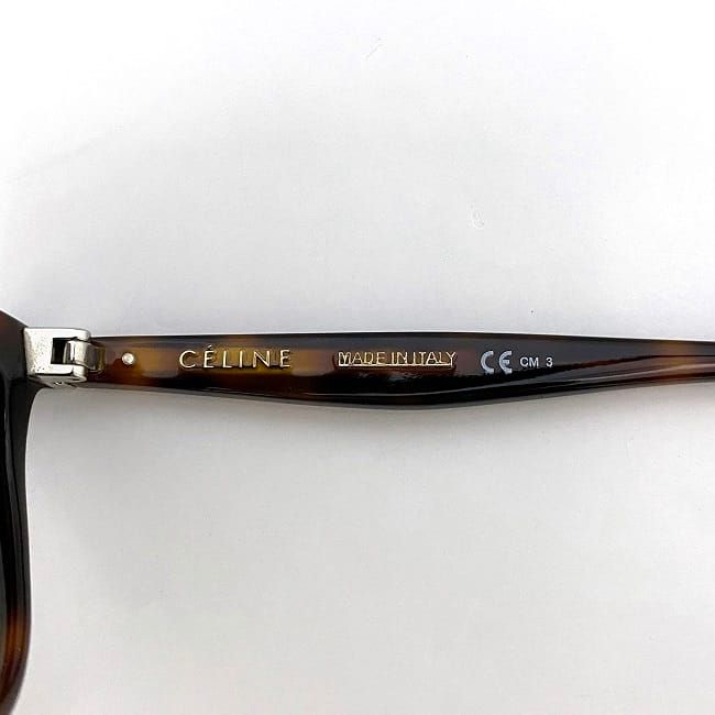 Celine Sunglasses In Brown Tortoiseshell Style Cl41068 Excellent Condition