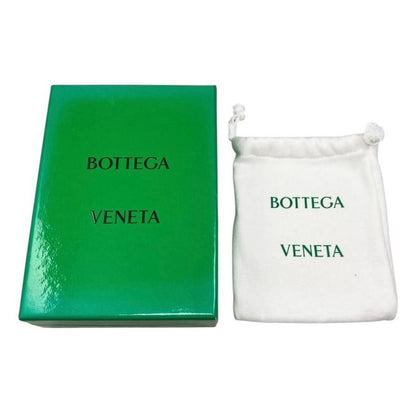 Bottega Veneta Trifold Wallet Maxi Intrecciato 651372 Leather Purple Gold