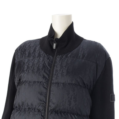 Dior Oblique Knit Cut Cotton Jacket Blouson Outerwear 213m435at373 Black M