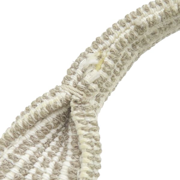 Celine 2way Bag Small Cabas Tice Leather Textile Beige Gold Hardware Shoulder