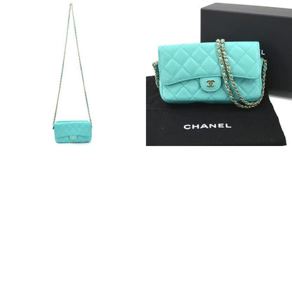 Chanel Chain Wallet Crossbody Shoulder Bag Matelasse