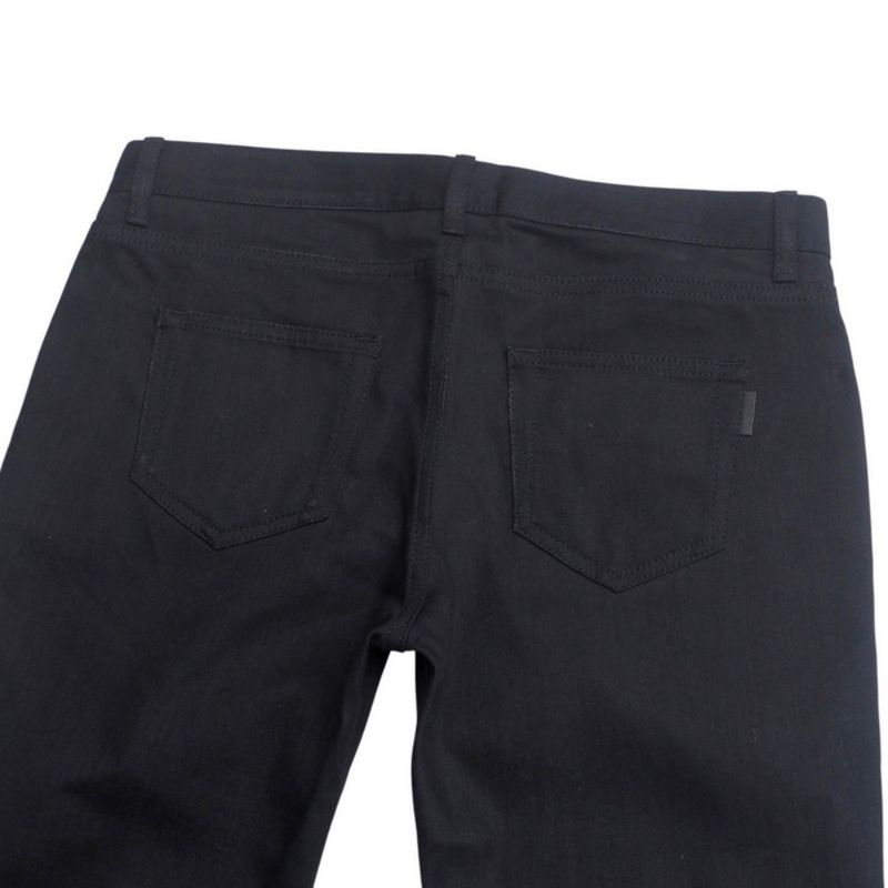 Saint Laurent Paris Denim Pants Size 30 (170 70Y) Black Denim Skinny Pants