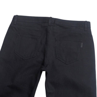 Saint Laurent Paris Denim Pants Size 30 (170 70Y) Black Denim Skinny Pants