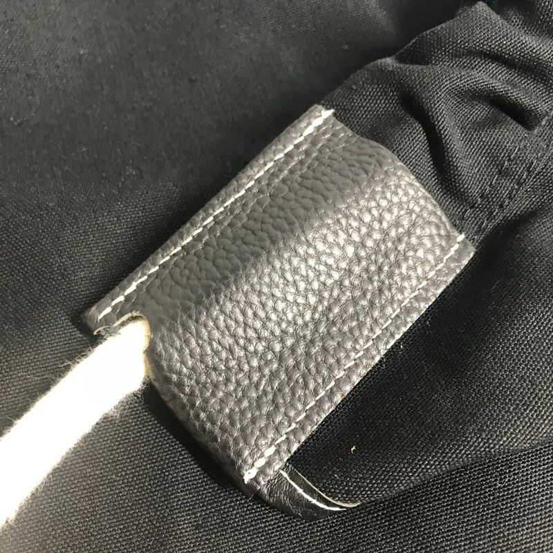 Hermes Miscellaneous Goods Hammock Canvas Black