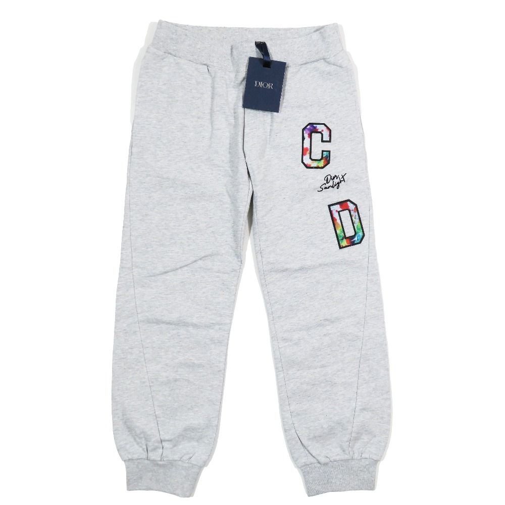 Dior Kids Children's Cdlogo Sweatshirt Pants Easy Embroidery Patch Gray 8