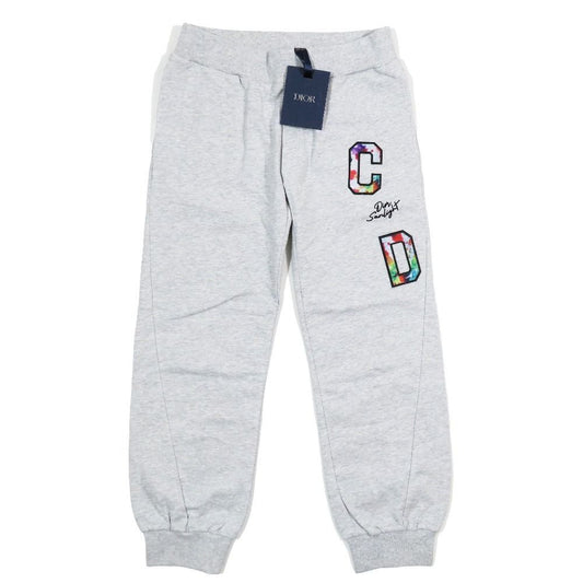 Dior Kids Children's Cdlogo Sweatshirt Pants Easy Embroidery Patch Gray 8