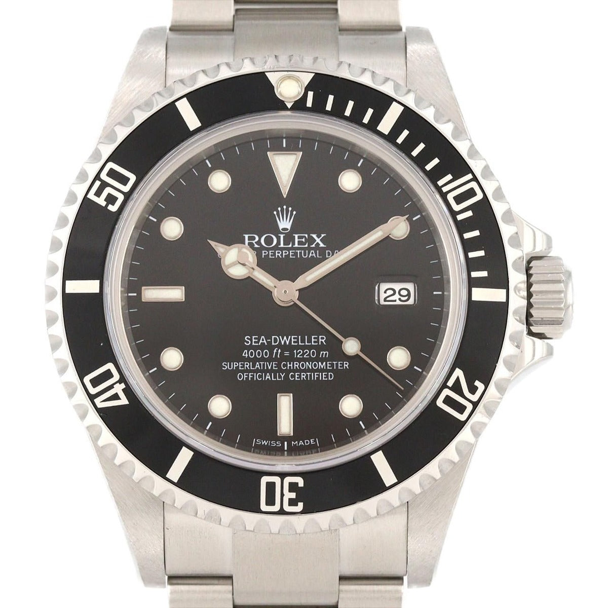Rolex Sea SS Automatic Winding Number Bracelet