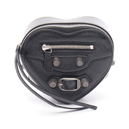 Balenciaga Pouch le Cagole Black Leather