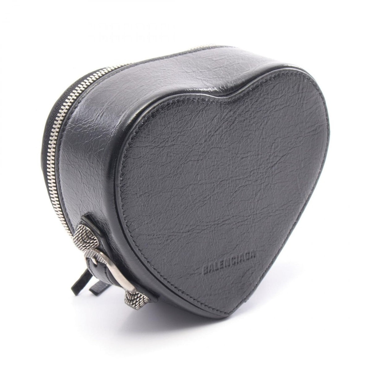Balenciaga Pouch le Cagole Black Leather — view 2