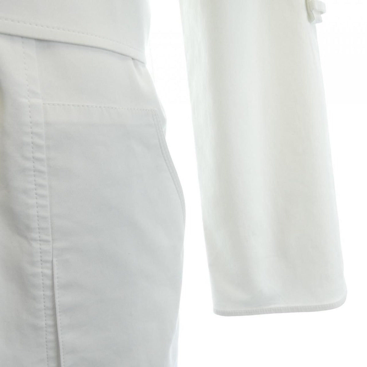 Hermes Trench Coat White 36 — view 7