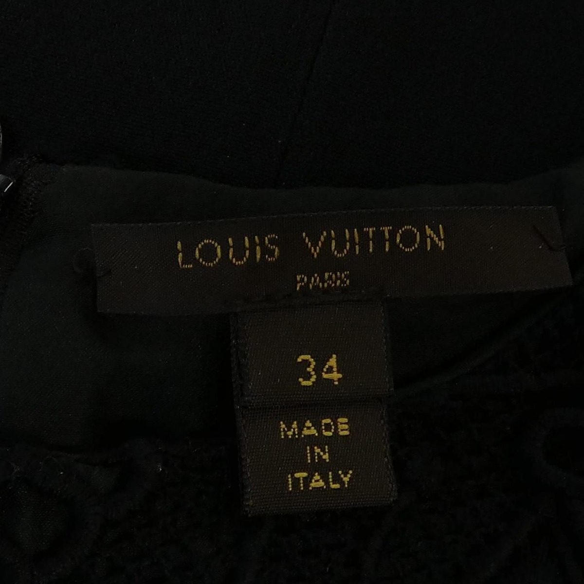 Louis Vuitton Dress Black — view 4