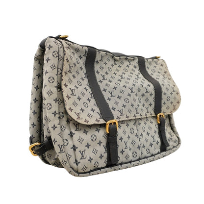 Louis Vuitton Shoulder Bag Monogram Mini Sac Maman Blue — view 2